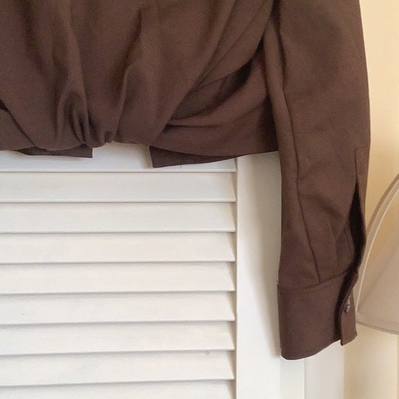 Gorgeous Brown Cropped Zara Jacket  💛💛💛 - Picture 8 of 8